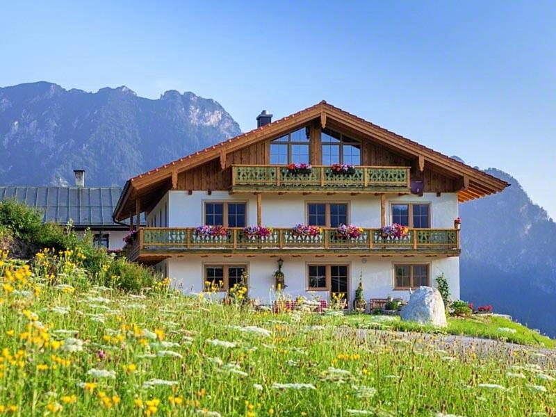 Ferienwohnung Roislerlehen Bischofswiesen Esterno foto