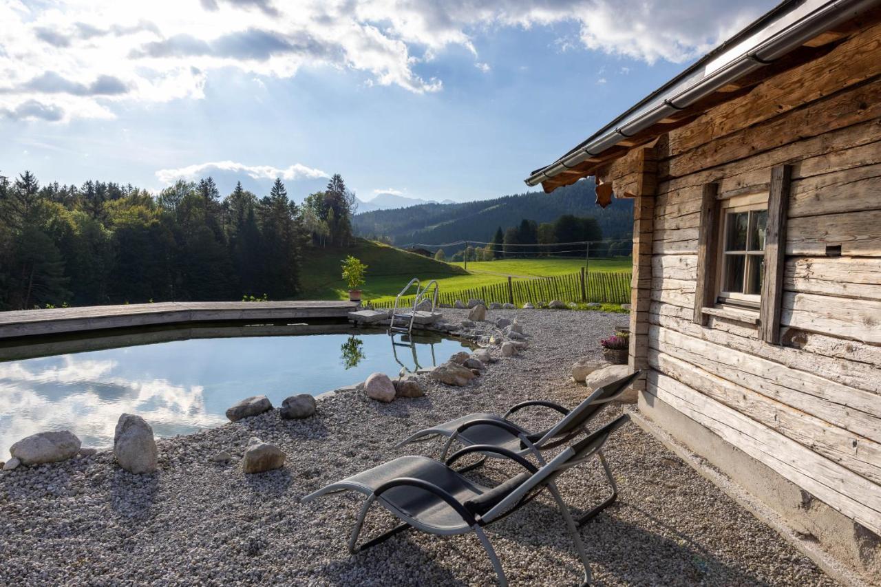 Ferienwohnung Roislerlehen Bischofswiesen Esterno foto